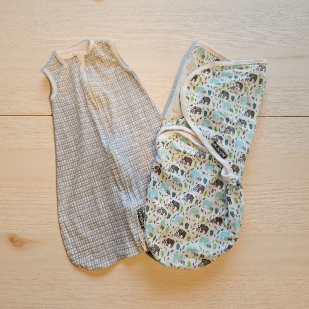 Swaddle Me Sleep Sac & Swaddler Set Sz 0-3M